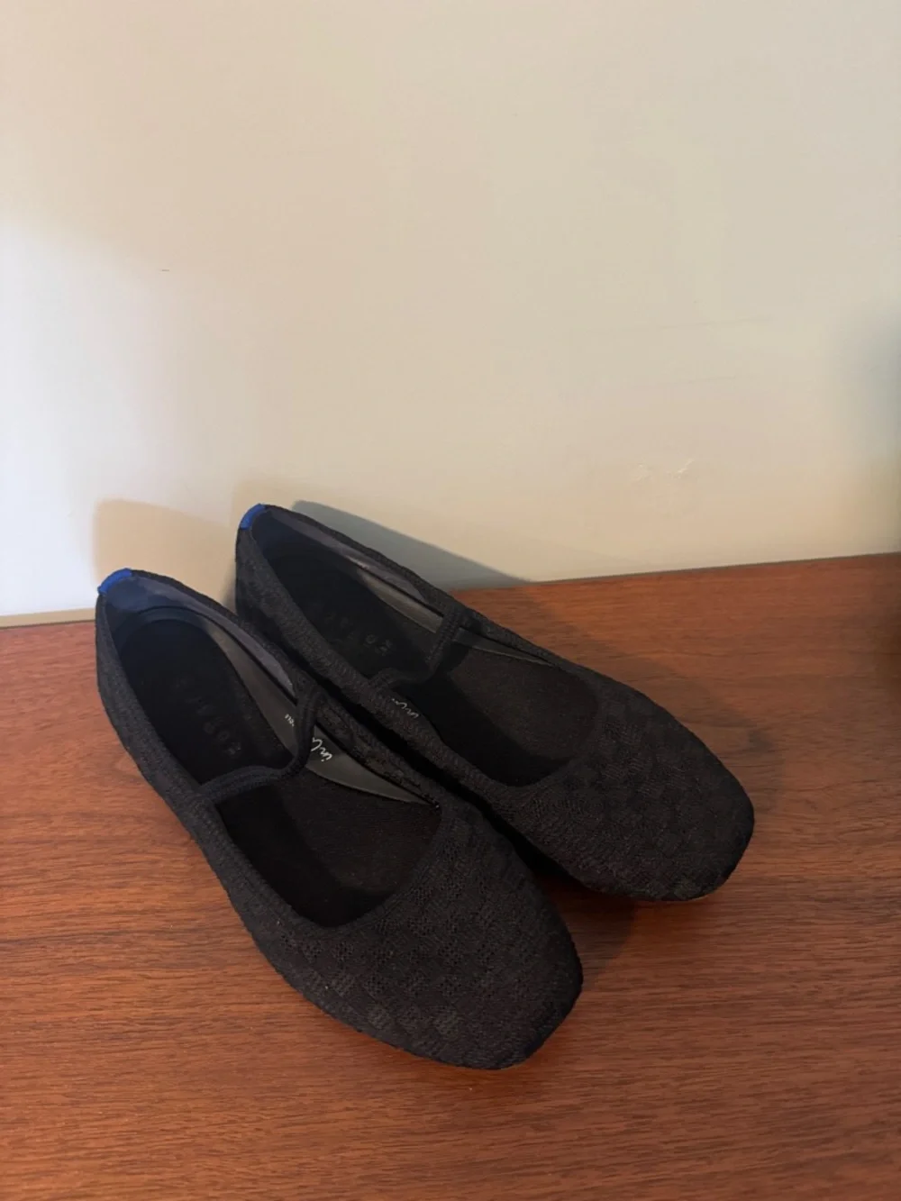 The Max Square Mary Jane - Woven Black Sand - Picture 2 of 5